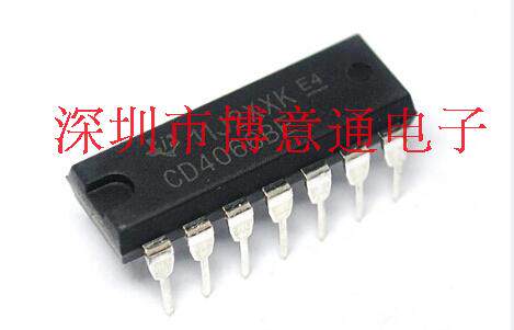 CD4066BE 四路双向开关电源逻辑IC芯片 HEF4066BP DIP 可直拍