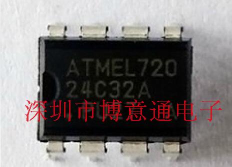 空白储存器AT24C32A-PU27 串口EEPROM,24C32A,直插24C32APU27