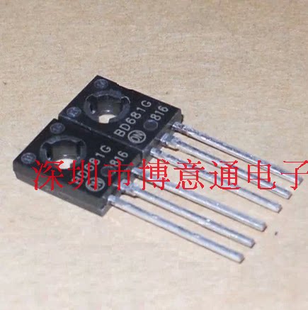 BD681G NPN 达林顿晶体管 4A/100V 三极管 全新 BD681 可直拍