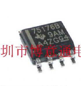 SN75176BD 线路驱动器 总线驱动器/接收器/收发器SMD8  可直拍