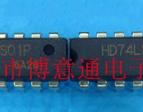 HD74LS01P  两输入端四与非门芯片 MC74LS01  TC74LS01 可直拍