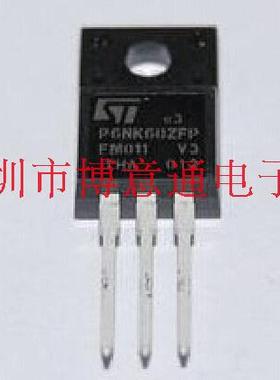 P6NK60ZFP 场效应管MOS管  6A 600V 6NK60 TO220  全新 可直拍