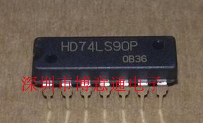 HD74LS90P  74LS90 二/五分十进制计数器 DIP-14 SN74LS90N可直拍