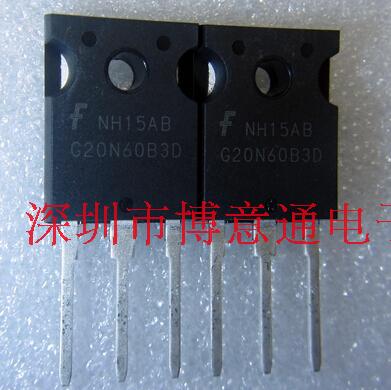 G20N60B3D电焊机IGBT功率管 TO-247封装 20A600V 20N60B3D