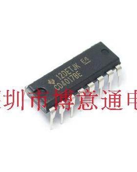 CD4017BE 十进制计数/分配器 HEF4017BP  HCF4017BE 4017 原装
