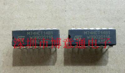 M74HCT14B1 双4输入端与非门 CD74HCT14E HEF74HCT14N 原装