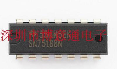 SN75188N   驱动器芯片 MC1488N  全新原装  DIP-14 可直拍