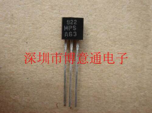 A63 晶体三极管 TO92 MPS-A63RLRMG MPSA63  可直拍