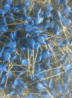 高压瓷片蓝色电容KV10 1KV22 1KV47 1KV101 1KV102 1KV103 1KV104