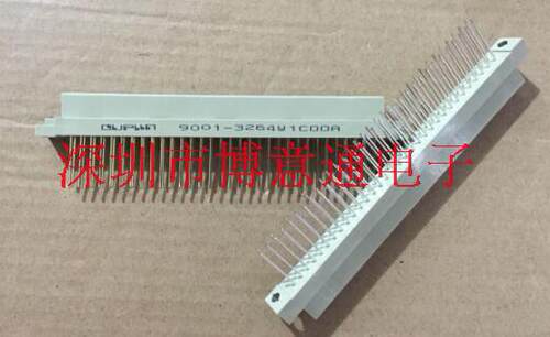 9001-3264W1C00A  绿色64P连接器 2X32直针母座 9001-3264W可直拍