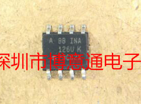 INA-126U-K 仪器放大器芯片 INA126U 运算放大器 SMD8 可直拍