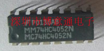 MM74HC4052N  接口模拟芯片 MC74HC4052N  74HC4052可直拍
