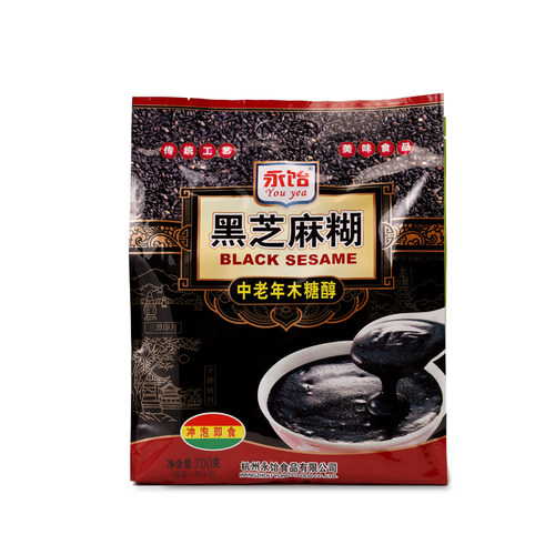 一口木糖醇芝麻糊，美味来相伴