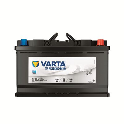 VARTA瓦尔塔蓄电池AGM80H7启停电瓶适配沃尔沃S60LV40 12V80AH