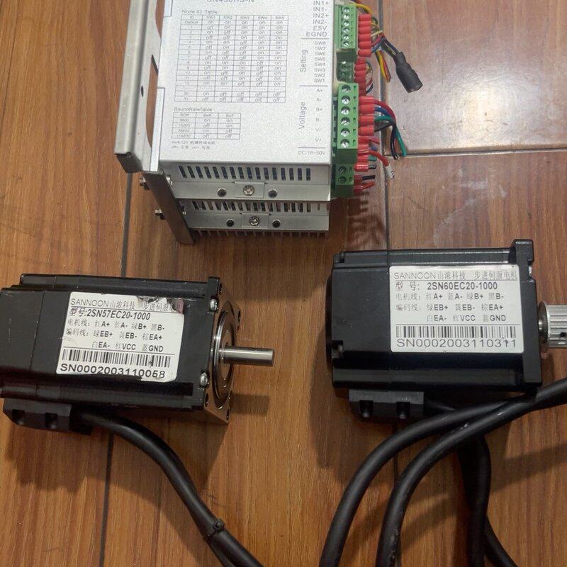 议价山浓SN450HS-N步进电机驱动器带电机两套可维修