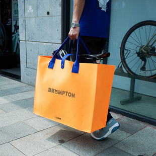 适用Brompton小布折叠自行车手提袋尾箱后排收纳袋高铁公交安检包