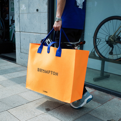 适用Brompton小布折叠自行车手提袋尾箱后排收纳袋高铁公交安检包