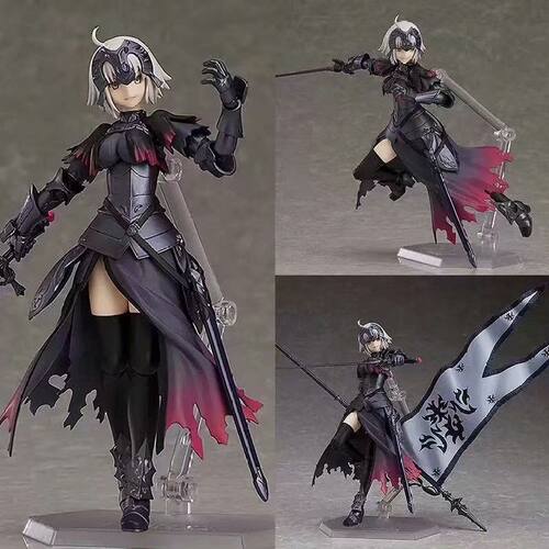 figmaFateFGOAvenger手办摆件 390#黑贞德Alter可动动漫手办模型