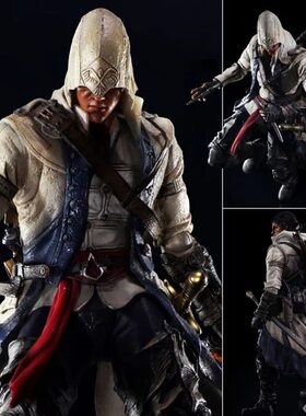 PA改 刺客信条3 PlayArts改 Connor Kenway 康纳肯维 可动手办
