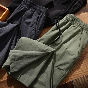 鸟款 同代工厂出 牛货外贸原单货 户外防水透气立体裁剪运动裤男