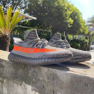 外贸尾单！男女情侣夏季透气椰子斑马350真爆休闲运动跑步系带鞋