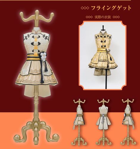 AKB48历代衣装打歌服微缩衣帽架扭蛋第2弹