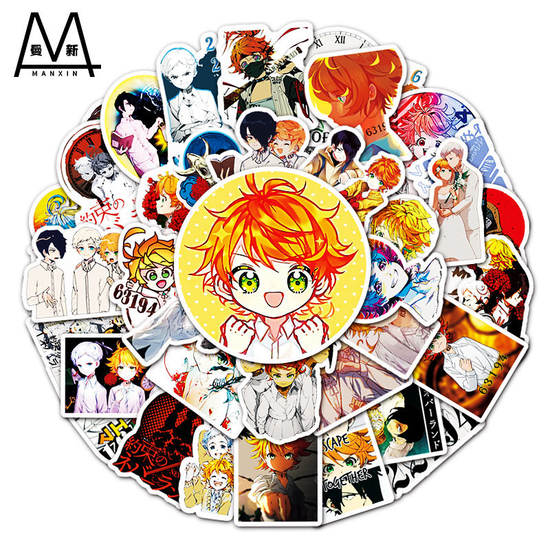 50张二次元约定卡通个性贴纸