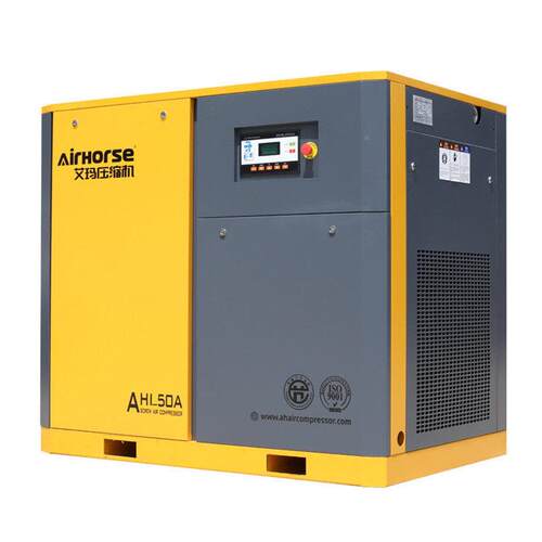 低压螺杆压机20HP1音kw静空变频压缩机工5业级车间机753械设备压