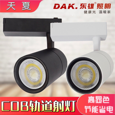 东雄照明led中性光轨道射灯