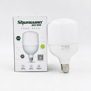 顺照明led灯泡e27螺口t泡5w10w13w18w28w38w48w58w80w100w150w