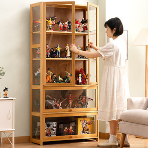 乐高收纳展示架透明亚克力置物盒儿童放玩具的手办柜盲盒积木陈列