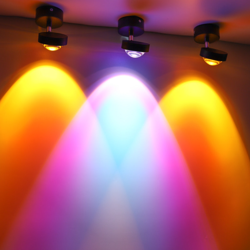 客厅日落明装射灯led天花灯嵌入式可调角度背景墙洗墙过道玄关灯,家装灯饰光源,明装射灯,淘宝优惠券,粉丝福利购,淘宝优惠卷