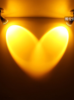 酒吧明装射灯led天花灯背景墙电视吸顶彩色COB射灯5W吧台照画灯3W