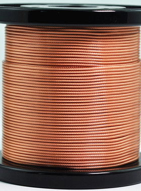 upocc litz 7N冷冻单晶铜 TYPE2升级线 occ镀银混合散线 外皮柔软