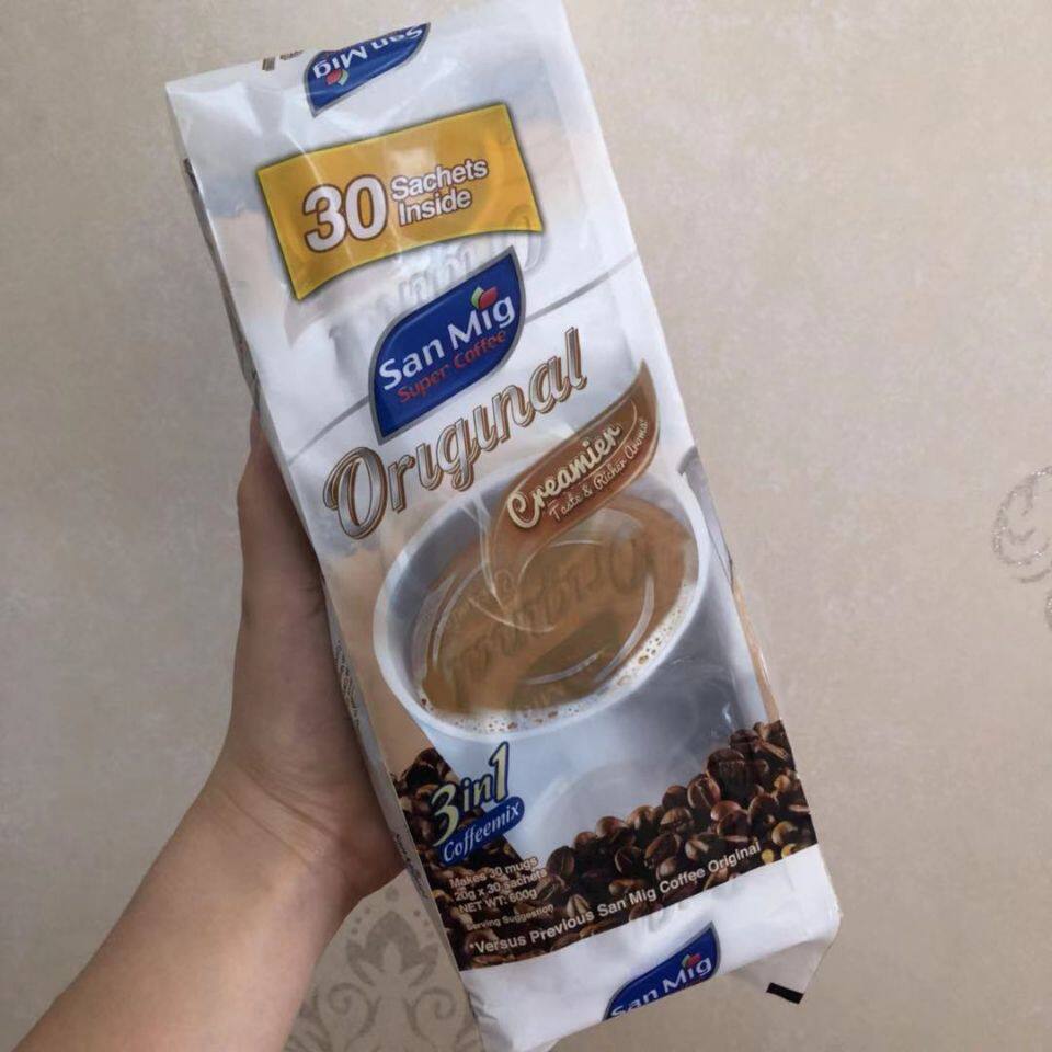 菲律宾生力SanMig Supe rCoffee三合一原味速溶咖啡香醇20g30包