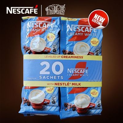 正品菲律宾原装进口Nescafe雀巢蓝三合一速溶咖啡20g*20包新包装)