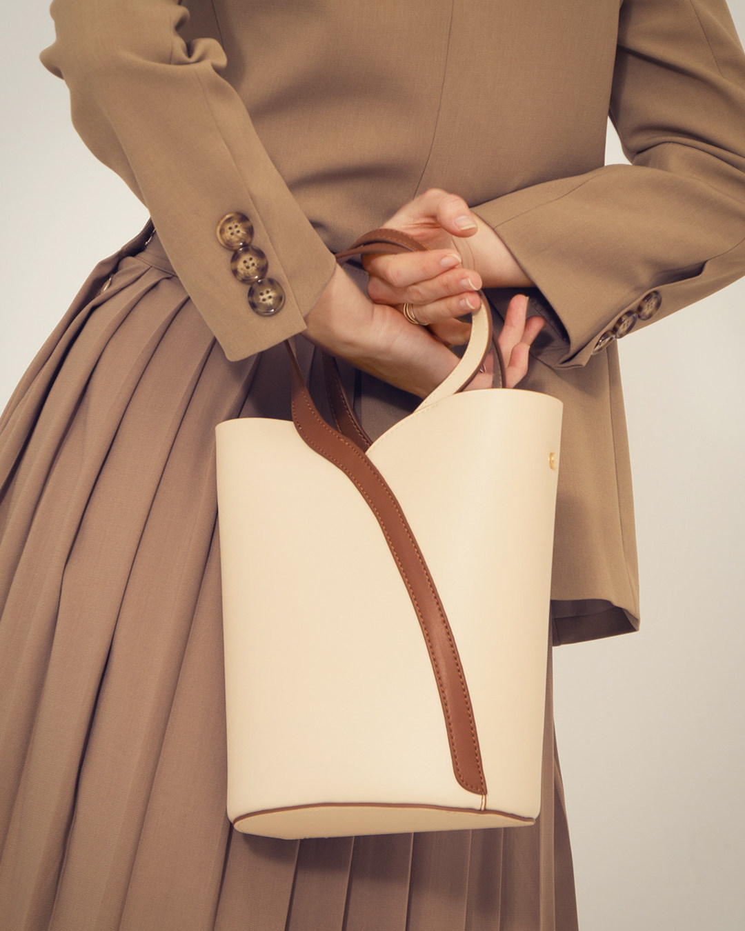 UNITUDE Gemini Gemini Bucket bag fresh Simplicity Color matching One shoulder Inclined shoulder bag Original A small minority Female bagin the Leather/Lady bags/Men's bag, 女士包袋新, 水桶包 category - from Buy2taobao.com to provide professional Taobao agent buy service