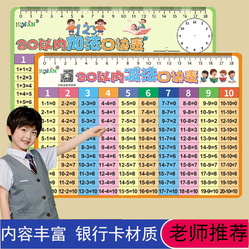 10以内数的分解与组成卡