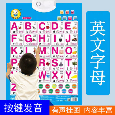 26个英文字母有声挂图