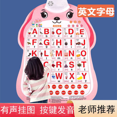 26个英文字母有声挂图一