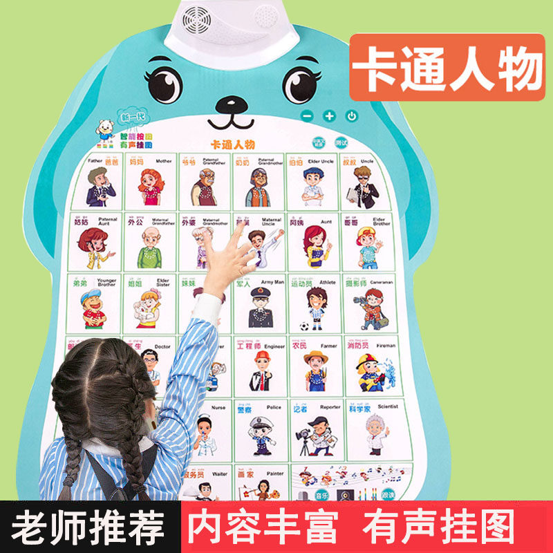 有声挂图凸凹儿童早教幼