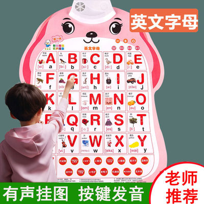 26个英文字母音标有声挂图