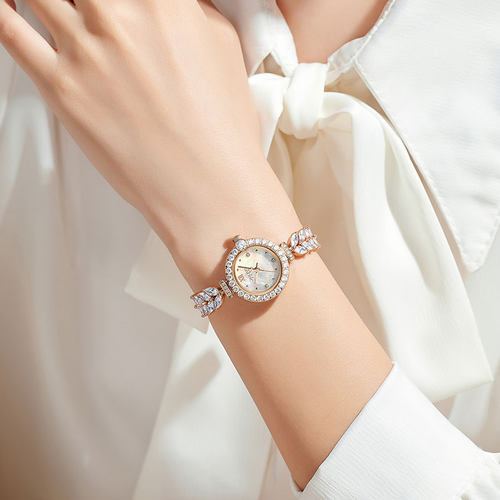 聚利时女锆石时尚小表盘手表