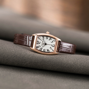 韩国聚利时JULIUS专柜正品 防水学生女表 酒桶型小巧细手腕复古时尚