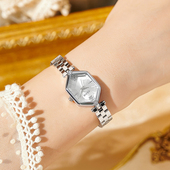 手链新款 聚利时正品 小巧手表女款 菱形锆石小众防水学生女表1424