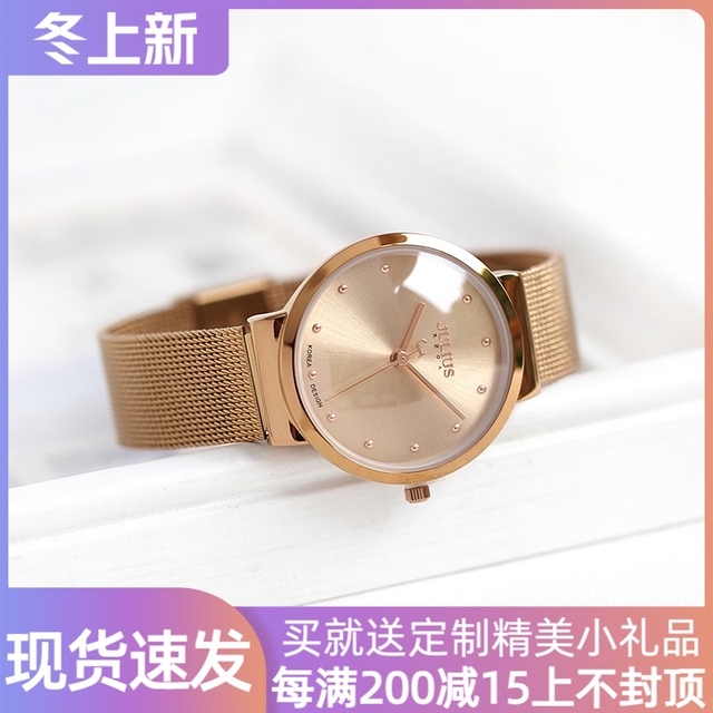 聚利时JULIUS正品韩版复古方形手链表时尚潮流防水石英手表女