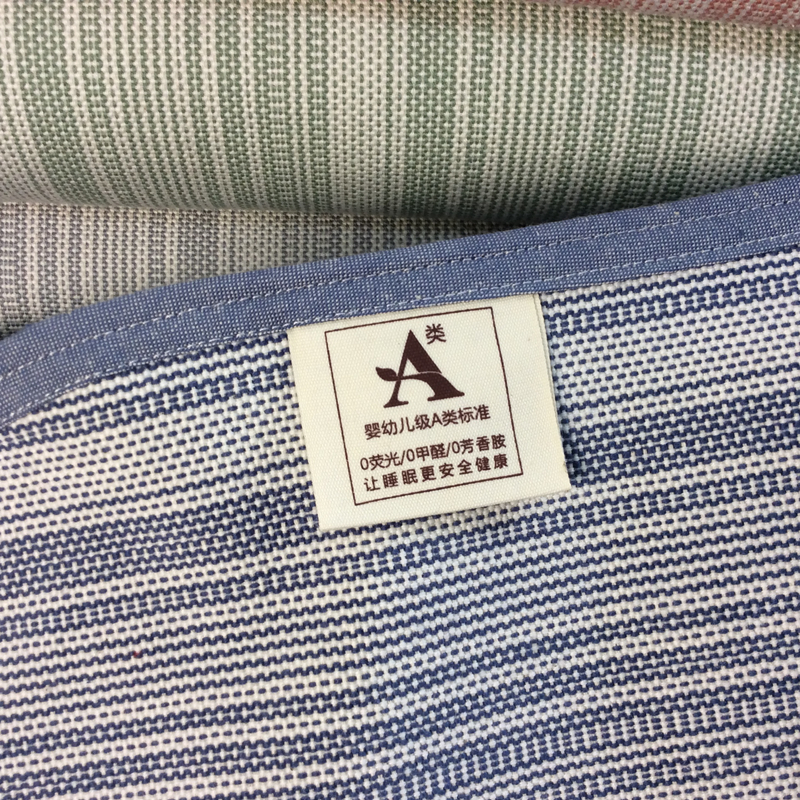 外贸出口亚麻双人老粗布枕套纯棉