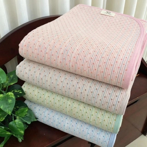 全棉双面提花老粗布凉席孕婴新品