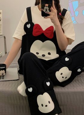 两件纯棉睡衣晚安公主女