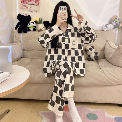 女款纯棉睡衣2024新款